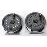 TWO MAGNUM 200D DISC DRAG SALMON FLY REELS - 2 -