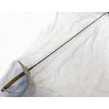 FENCING FOIL WITH ALLOY GUARD AND 87.