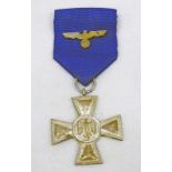 THIRD REICH ARMY 18 YEAR LONG SERVICE MEDAL