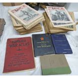 SEVERAL VOLUMES OF THE WAR ILLUSTRATED,