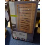 COLLECTORS DISPLAY CABINET 68 X 11 X 20 CM NEW IN BOX