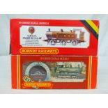 TWO HORNBY 00 GAUGE STEAM LOCOMOTIVES INCLUDING R353 0-6-0T L.B.S.C.