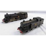 TWO HORNBY DUBLO 3-RAIL LOCOMOTIVES INCLUDING 2-6-4 BR 80054 TOGETHER WITH 0-6-2T BR,