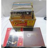 SELECTION OF VARIOUS VINYL MUSIC ALBUMS INCLUDING ARTISTS SUCH AS SHIRLEY BASSEY, THE CARPENTERS,