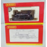 TWO HORNBY 00 GAUGE STEAM LOCOMOTIVES INCLUDING R2597-CLASS OF 0-4-0ST QUEEN ELIZABETH II 80