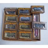 SELECTION OF TWELVE MAINLINE 00 GAUGE WAGONS INCLUDING 2 X 37154 - CATTLE WAGON LMS,