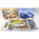 SELECTION OF UNMADE PLASTIC MODEL KITS FROM AIRFIX, ITALERI, HELLER ETC.