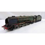 HORNBY DUBLO 3-RAIL 4-6-2 BR GREEN "DUCHESS OF MONTROSE" 46232 STEAM LOCOMOTIVE AND TENDER