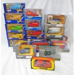 SELECTION OF CORGI MODEL VEHICLES INCLUDING NATIONAL GARDEN FESTIVAL, GATESHEAD TRAM,