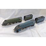 2 HORNBY DUBLO 3-RAIL A4 00 GAUGE LOCOMOTIVES: MALLARD 60022 & SIR NIGEL GRESLEY LNER 7.