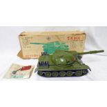 DIECAST RUSSIAN TANK BOXED