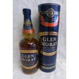 1 BOTTLE GLEN MORAY SINGLE MALT WHISKY - 70CL,