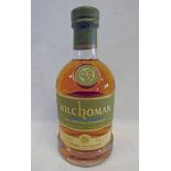 1 BOTTLE KILCHOMAN ORIGINAL CASK STRENGTH 6 YEAR OLD SINGLE MALT WHISKY, DISTILLED 2010 - 70CL, 56.