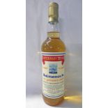 1 BOTTLE BALMENACH 21 YEAR OLD WHISKY, 1995 HOGMANAY DRAM - 70CL,