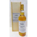 1 BOTTLE OBAN 24 YEAR OLD SINGLE MALT WHISKY, DISTILLED 1989, PRIVATE CASK - 70CL, 47.