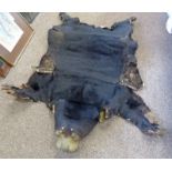 BEAR SKIN WITH HEAD AND CLAWS 140CM LONG