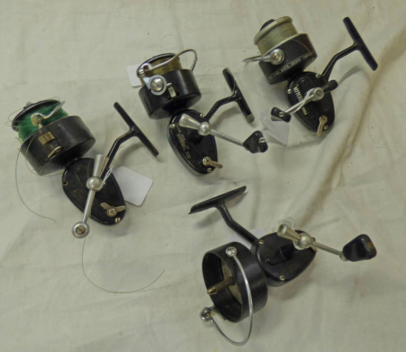 4 MITCHELL SPINNING REELS TO INCLUDE 300,