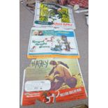 3 FILM POSTERS - CHARLY 76 X 100 CM, MIJ THE OTTER 76 X 101 CM,