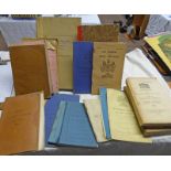 WW1 AND LATER ARTILLERY RELATED HAND BOOKS ETC TO INCLUDE 4.5 INCH Q.F.