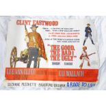 FILM POSTER - CLINT EASTWOOD THE GOOD,