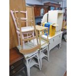 PAINTED DRESSING TABLE,