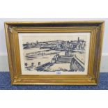 SIR WILLIAM MCTAGGART, HARBOUR AND COASTAL SCENE, STUDIO NO.246, PROVENANCE FROM STUDIO SALE ST.