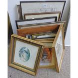 SELECTION OF VARIOUS FRAMED PICTURES AND PRINTS ETC