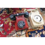 GOP RED ROTARY TELEPHONE AND ONE OTHER -2-