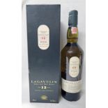 1 BOTTLE LAGAVULIN 12 YEAR OLD NATURAL CASK STRENGTH SINGLE MALT WHISKY - 70CL, 58% VOL,