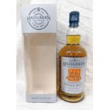 1 BOTTLE HAZELBURN 8 YEAR OLD SINGLE MALT WHISKY - 70CL, 46% VOLUME,