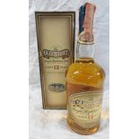 1 BOTTLE GLENTURRET 12 YEAR OLD SINGLE MALT WHISKY - 70CL,