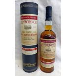 1 BOTTLE GLENMORANGIE PORT WOOD FINISH SINGLE MALT WHISKY - 70CL,