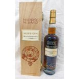 1 BOTTLE BUNNAHABHAIN 37 YEAR OLD SINGLE MALT WHISKY, DISTILLED 1966 - 700ML, 40.