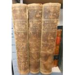 BRITISH BIRDS WITH THEIR NESTS AND EGGS BY ARTHUR BUTLER & FW FROHAWK 6 VOLUMES IN 3 HALF BOUND