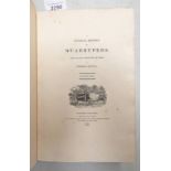 A GENERAL HISTORY OF QUADRUPEDS BY THOMAS BEWICK - 1820 LARGE PAPER 7TH EDITION FRONT COVER