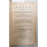 AN ESSAY ON THE VIRTUES OF LIME-WATER IN THE CURE OF THE STONE BY ROBERT WHYTT - 1752