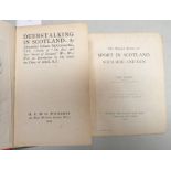 THE NATURAL HISTORY OF SPORT IN SCOTLAND WITH ROD AND GUN BY TOM SPEEDY - 1920 & DEER STALKING IN