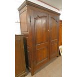 FRENCH 19TH CENTURY OAK WARDROBE