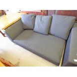 SETTEE WITH 3 BACK CUSHIONS LENGTH 156CM