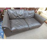 LEATHER SETTEE