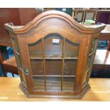 ARTS & CRAFTS STYLE OAK CABINET