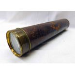 BRASS TELESCOPE BY DOLLOND LONDON NO 5012 Condition Report: Only marks are - 'w'