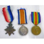 FIRST WORLD WAR MEDAL GROUP TO SAILOR J.34114 W.C. HOWES A.B.R.N.