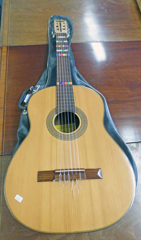 6 STRING ASCHIO ACOUSTIC GUITAR WITH A CASE