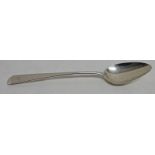 EARLY 19TH CENTURY SCOTTISH SILVER DESERT SPOON BY ROBERT MCGREGOR PERTH CIRCA 1810