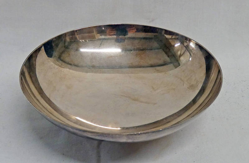 CIRCULAR SILVER BOWL BY GEORGE JENSEN DENMARK NO.