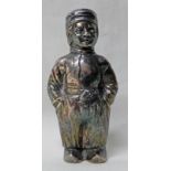 CONTINENTAL SILVER PEPPER OF DUTCH BOY WITH REMOVABLE HEAD Condition Report: