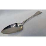 SCOTTISH PROVINCIAL SILVER TABLESPOONS BY CHARLES FOWLER,ELGIN, MARKED WITH CATHEDRAL,