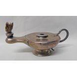 SILVER TABLE LIGHTER IN AN ALADDIN LAMP STYLE LONDON 1892