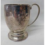 SILVER CHRISTENING MUG 3OZ